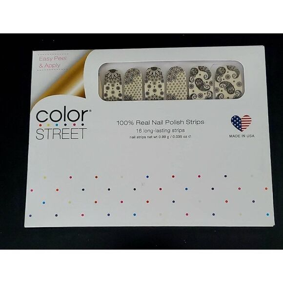 NEW IN PACKAGE COLOR STREET 100% NAIL POLISH STRIPS - Picture 1 of 2